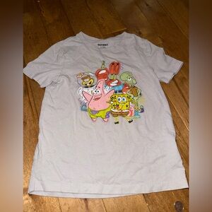 Old Navy Kids SpongeBob Friends Tee - White